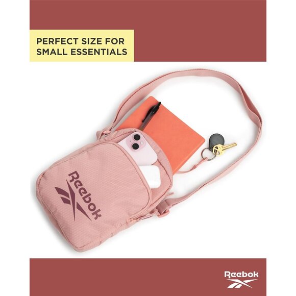 Women’s Crossbody Bag Lightweight Polyester Compact Travel Purse - Picture 6 of 7